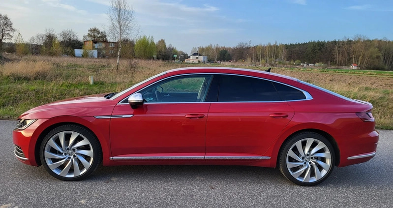 Volkswagen Arteon cena 120000 przebieg: 65021, rok produkcji 2019 z Warszawa małe 79